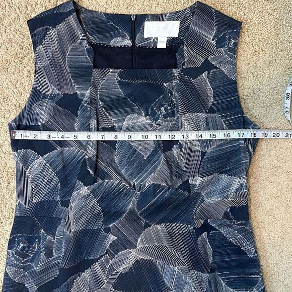 HUGO BOSS Dokysina Dress Abstract‎ Floral Knee Length Sleeveless Size 12 BIN Q - Picture 9 of 14